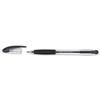 BiC Atlantis Ball Pen 1.2mm Tip 0.8mm Line Black [Pack 12] - 837386