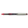 Uni-ball UB187 Vision Rollerball Pen Needle Point 0.7mm Tip 0.5mm Line Red Ref 9000982 [Pack 12]