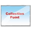 Information Display Polystyrene with 3 Varieties Fixings A3 Metallic
