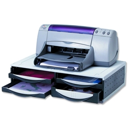 Fellowes Additional Drawers for Printer or Fax Machine Organiser Stand Ref 2400501 [Pack 2]