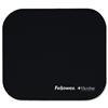 Fellowes Microban Mousepad Antibacterial with Non-slip Base Black Ref