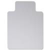 Chair Mat PVC with Lip for Deep Pile 4mm Carpet 1150x1340mm Clear
