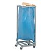 Versapak Sackholder Trolley Single for Mail W400xD400xH1115mm Silver Ref SH1-C Versapak Sackholder Trolley Single for Mail W400xD400xH1115mm Silver Ref SH1-C