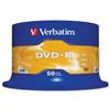 Verbatim Recordable Write-once Disk on Spindle 700Mb (Pack 50) - 43351