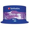 Verbatim DVD+R Recordable Disk Write-once Spindle 16x Speed 120min 4.7