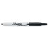 Sharpie Permanent Black Marker Pen 1mm Line [Pack 12] - S0810840