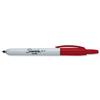 Sharpie Permanent Marker Pen Retractable with Seal Bullet Tip 1.0mm Line Red Ref S0810850 [Pack 12]