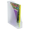 Magazine File Extra Capacity with Adjustable Spine Label Holder A4