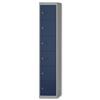 Bisley Locker 6-Door W305xD305xH1802mm Goose Grey-Blue - CLK126-7339