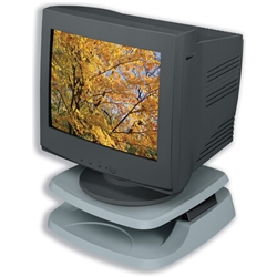 Fellowes Standard Monitor Riser Adjustable and Storage Shelf Capacity 36kg W381xD410xH78-113mm Ref 91456 - Item image