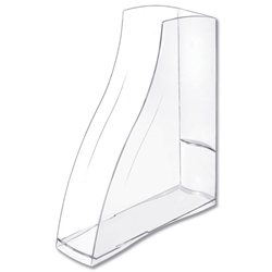 CEP Isis Magazine File with Finger Grip Robust Elegant Moulded Polystyrene Crystal Ref 2136911