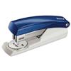 Leitz 5501 Half Strip Stapler Top-loading 26/6 24/6 Capacity 25 Sheets of 80gsm Blue Ref 55010035