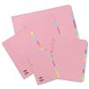 Concord Subject Dividers 160gsm 12-Part A4 Assorted - 71499/J14