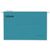 Esselte Pendaflex Suspension File Kraft V-Base Foolscap Blue [Pack 25]