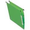 Esselte Orgarex Lateral File Kraft 220gsm V-base 15mm Capacity W330mm Green Ref 21637 [Pack 25]