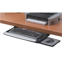 Fellowes Office Suites Deluxe Keyboard Manager Height-adjustable and Movable Mouse Tray Ref 8031201