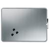 Nobo Whiteboard SlimLine Drywipe Board Magnetic Silver - QB05742C