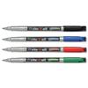 Stabilo Permanent Assorted Marker Pen 0.7mm Line [Pack 4] - 156/4