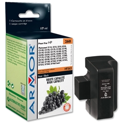Armor Compatible Inkjet Cartridge Page Life 800pp Black [HP No. 363 C8719EE Equivalent] Ref K12304