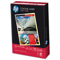 Hewlett Packard (HP) Laser Copy Paper Smooth ColorLok 120gsm A4 White Ref HCL0330 [250 Sheets]