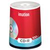 Imation Recordable CD-R Spindle 700MB (Pack 100) - i18648