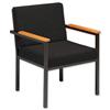 Trexus Reception Armchair Steel Frame Deep-cushioned Seat