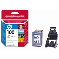 Hewlett Packard (HP) No. 100 Inkjet Cartridge 15ml Photo Grey Ref C9368AE - Item image
