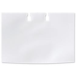 Durable Business Card Pocket Transparent Ref 2418/19 [Pack 40]
