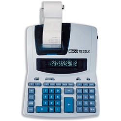 Ibico Calculator Printing 1232X Heavy-duty 12 Digit LED Display Currency Tax Cost Totals Ref IB410116