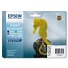 Epson T0487 Inkjet Cartridge Seahorse [Pack 6] - C13T04874010