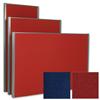 Trexus Plus Flat Top Screen Desktop W1400xD52xH480mm Burgundy - 756864