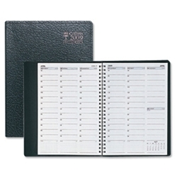Collins 2009 Pajco Appointment Diary Wirebound PVC Week to View Hourly W210xH297mm A4 Black Ref PJ40 - Item image