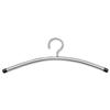 Coat Hangers for Racks Metallic Grey Finish [Pack 6] [Pack 6]