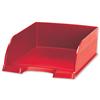 Leitz Plus Jumbo Letter Tray Deep-sided with 2 Label Positions Red Ref 52330025 Leitz Plus Jumbo Letter Tray Deep-sided with 2 Label Positions Red Ref 52330025