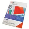 GBC Binding Covers Plain 250gsm A4 Gloss Red CE020030 - CE020030