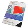 GBC Binding Covers Plain 250gsm A4 Gloss Black - CE020010