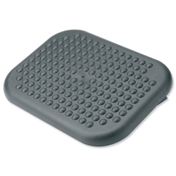 Compucessory Footrest Comfort Adjustable W450xD320xH80mm Charcoal Ref CCS 23752