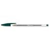 Bic Cristal Ball Pen Clear Barrel 1.0mm Tip [Pack 50] - 8373629