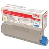 OKI Laser Toner Cartridge Page Life 2000pp Cyan [for C5600 C5700] Ref