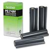 Brother Fax Ribbon Black for T74 76 [Pack 4] - PC74RF