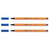 Stabilo Point 88 Fineliner Pen Water-based 0.8mm Tip 0.4mm Line Blue Ref 88/41 [Pack 10]