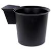 Exacompta ExaBin Waste Paper Bin with Recyclables Section Recycled Polystyrene Black Ref 42114D Exacompta ExaBin Waste Paper Bin with Recyclables Section Recycled Polystyrene Black Ref 42114D
