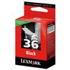 Lexmark No. 36 Inkjet Cartridge Return Program Page Life 175pp Black [