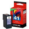 Lexmark No. 41 Inkjet Cartridge Return Program Page Life - 18Y0141E