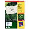 Avery Addressing Labels Laser Recycled 21 per Sheet - LR7160-100