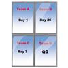 Information Display Polystyrene Modular with 3 Varieties Fixings 4x