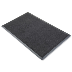 3M Nomad Mat Durable Absorbent with Loop-construction Fibres 900x600mm Black Ref 453630