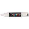 uni Posca PC8K Marker Broad Tip Line Width 8mm White Ref 9002204 [Pack 6]