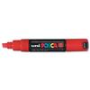 uni Posca PC8K Marker Broad Tip Line Width 8mm Red Ref 9002202 [Pack 6]