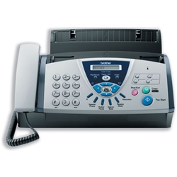 Brother Thermal Fax Machine T106 with TAM 14.4Kbps Modem 0.25Mb Memory 2.7kg W302xD186xH132mm Ref FAXT106U1